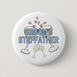 Button: "Groom's Stepfather" Button