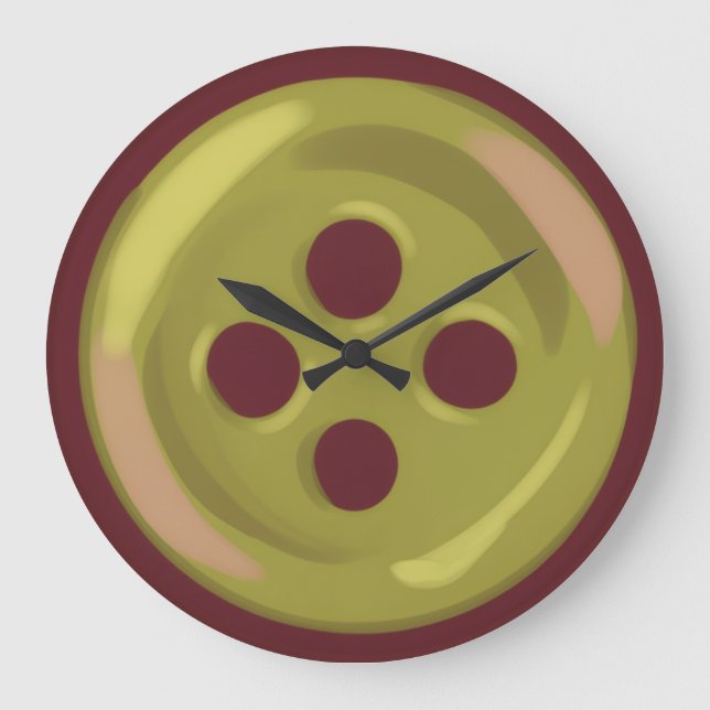 Button  große wanduhr (Vorderseite)