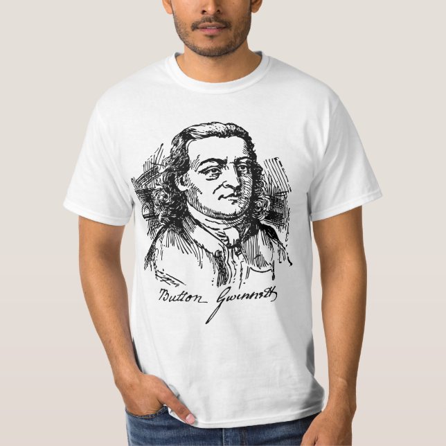 Button Gwinnett T-Shirt (Vorderseite)