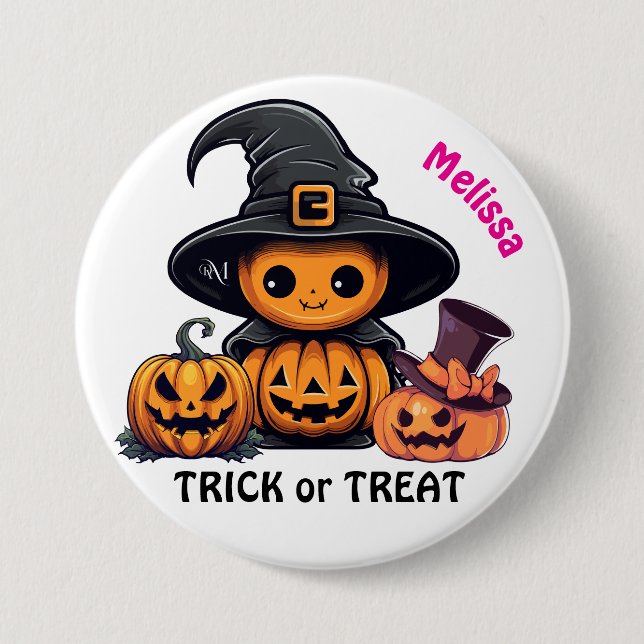 Button : HALLOWEEN Treat (Vorderseite)