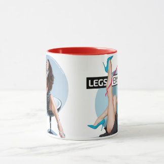 Button herauf Bein-Göttin-Tasse Tasse