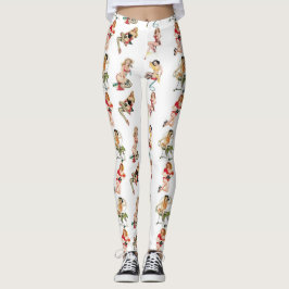 Button herauf Mädchen-Leggings HAT vorbei Juwelen Leggings