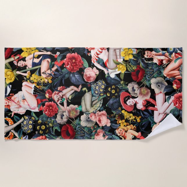 BUTTON III STRANDTUCH (Vorderseite)