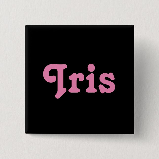 Button Iris (Vorderseite)