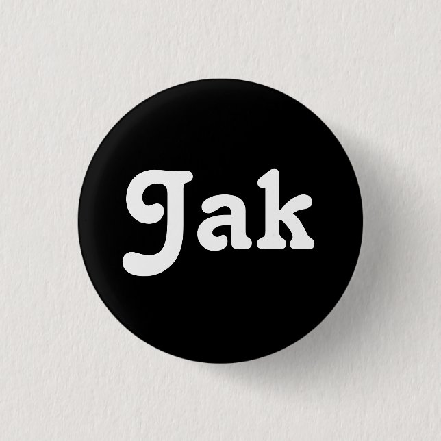 Button Jak (Vorderseite)