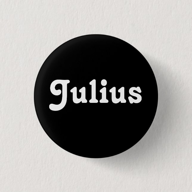 Button Julius (Vorderseite)