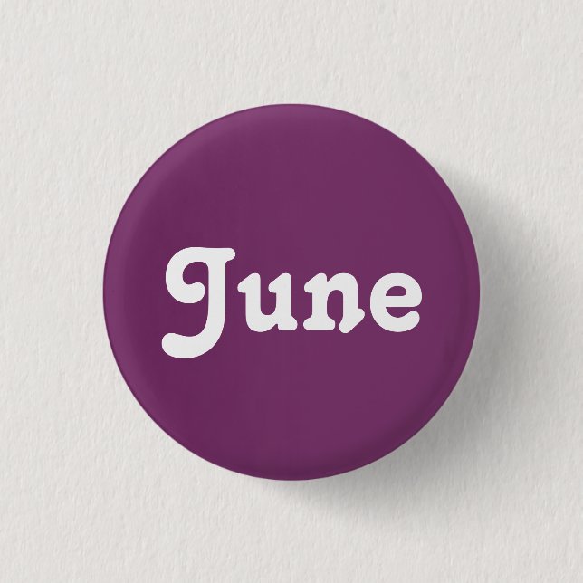 Button June (Vorderseite)