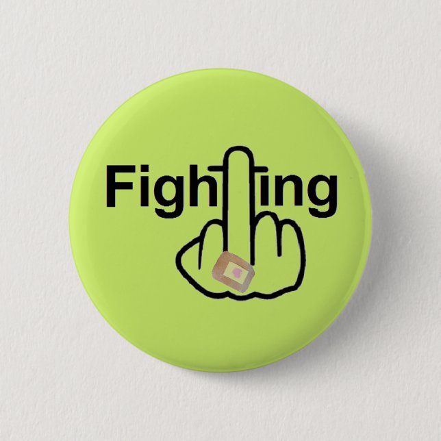Button-Kämpfe Gedreht Button (Vorderseite)