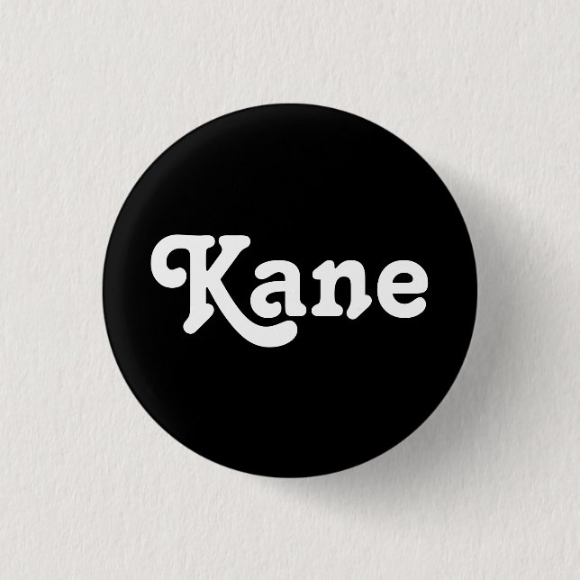 Button Kane (Vorderseite)