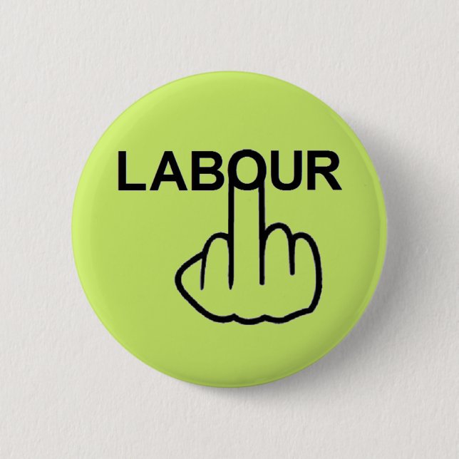 Button Labour Gedreht (Vorderseite)