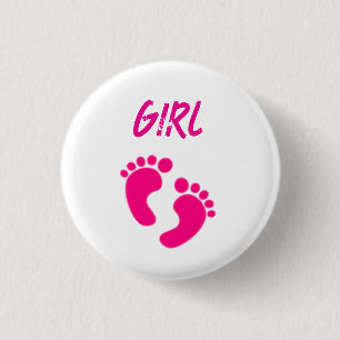 Button-Mädchen Button