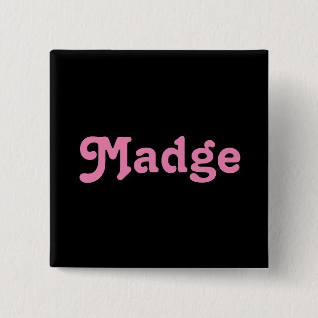 Button Madge (Vorderseite)