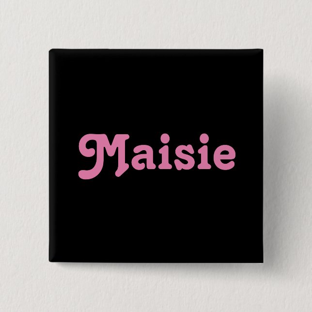 Button Maisie (Vorderseite)
