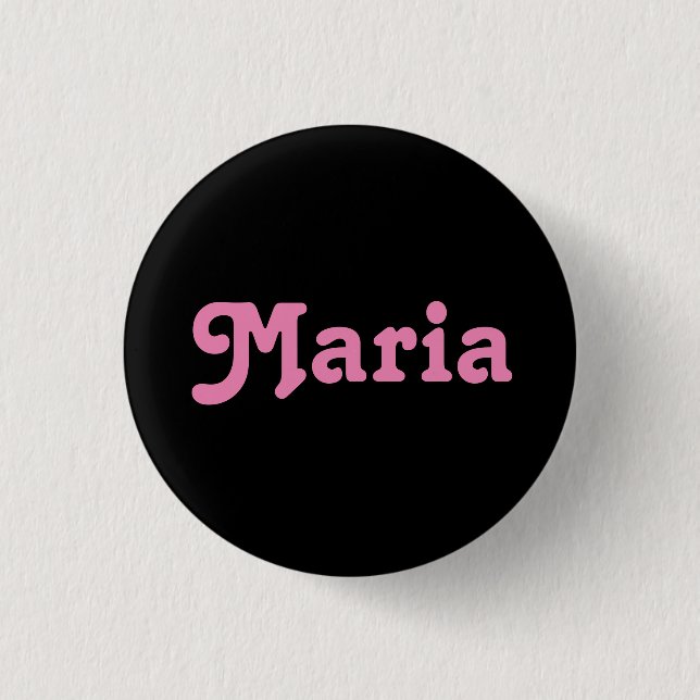 Button Maria (Vorderseite)
