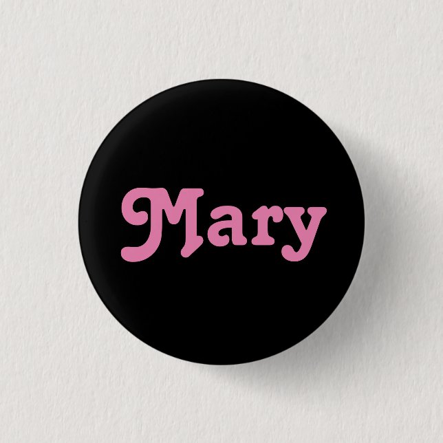 Button Mary (Vorderseite)
