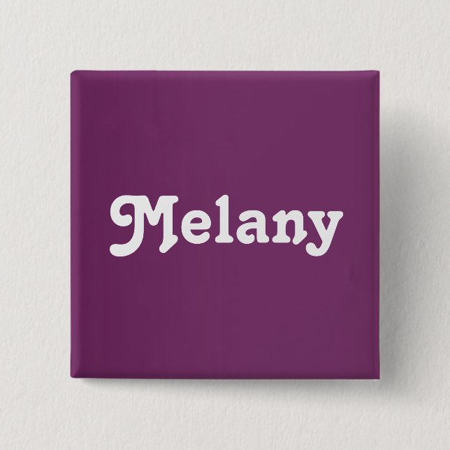 Button Melany (Vorderseite)
