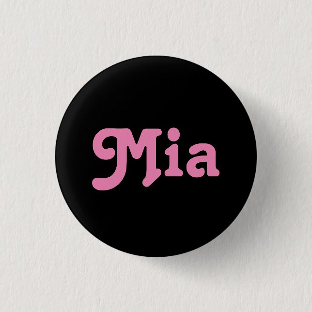 Button Mia (Vorderseite)