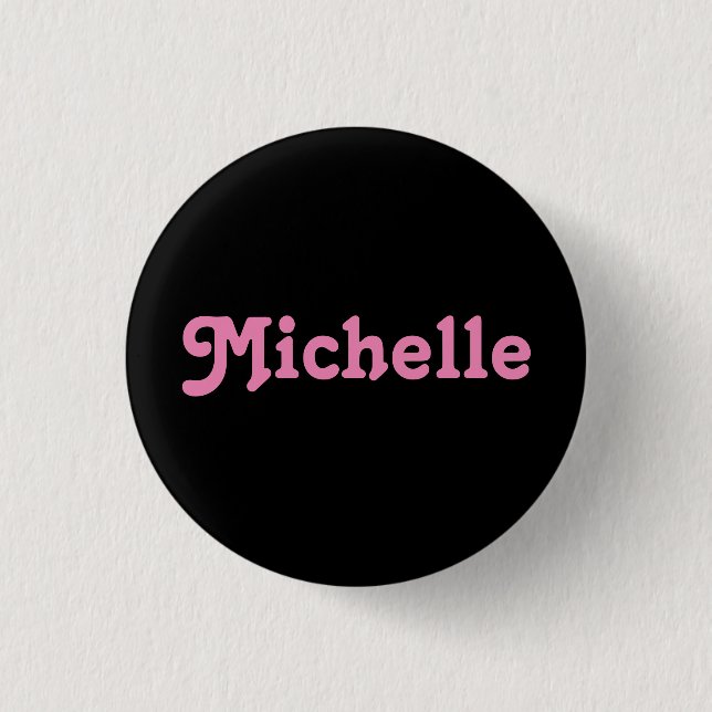 Button Michelle (Vorderseite)