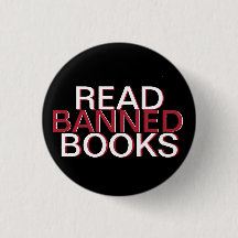 BUTTON "Mini READ BANNED BUCHS"