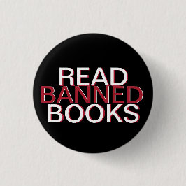 BUTTON "Mini READ BANNED BUCHS"