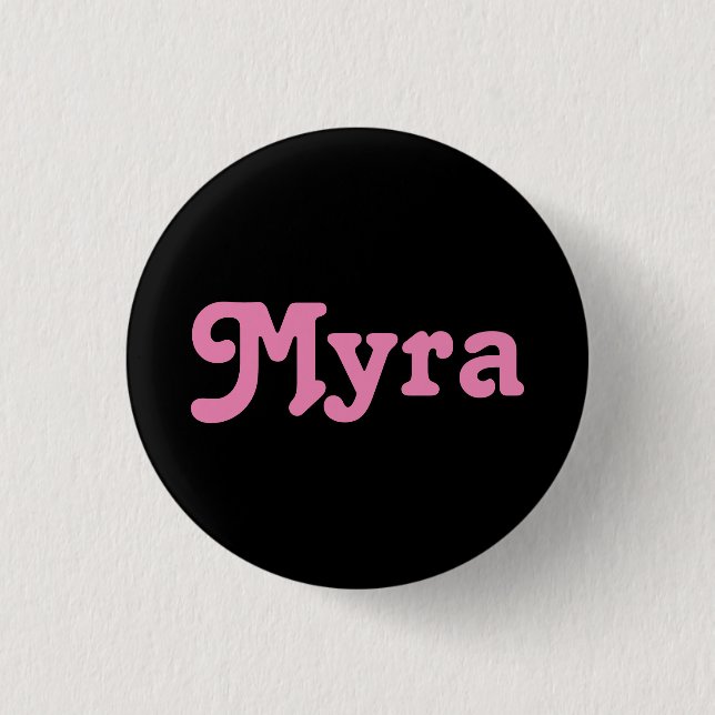 Button Myra (Vorderseite)