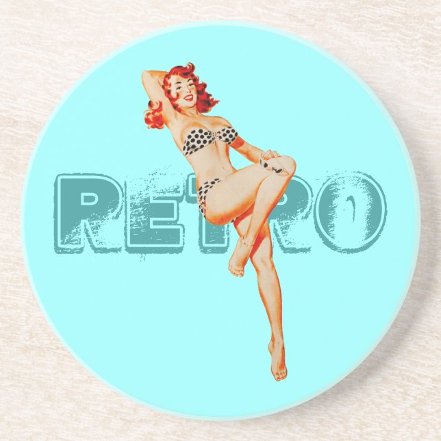 Button nach oben getränkeuntersetzer (Vorne)