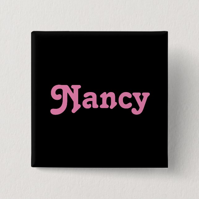 Button Nancy (Vorderseite)