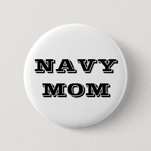 Button Navy-Mama