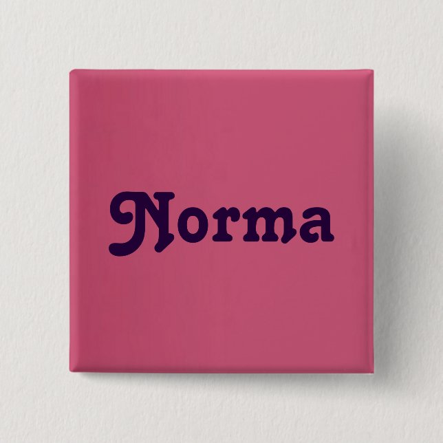 Button Norma (Vorderseite)