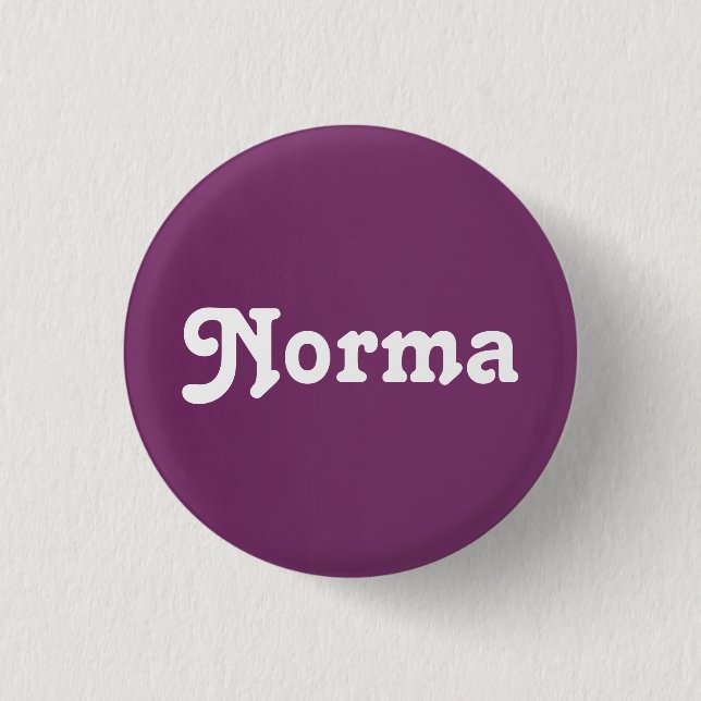 Button Norma (Vorderseite)