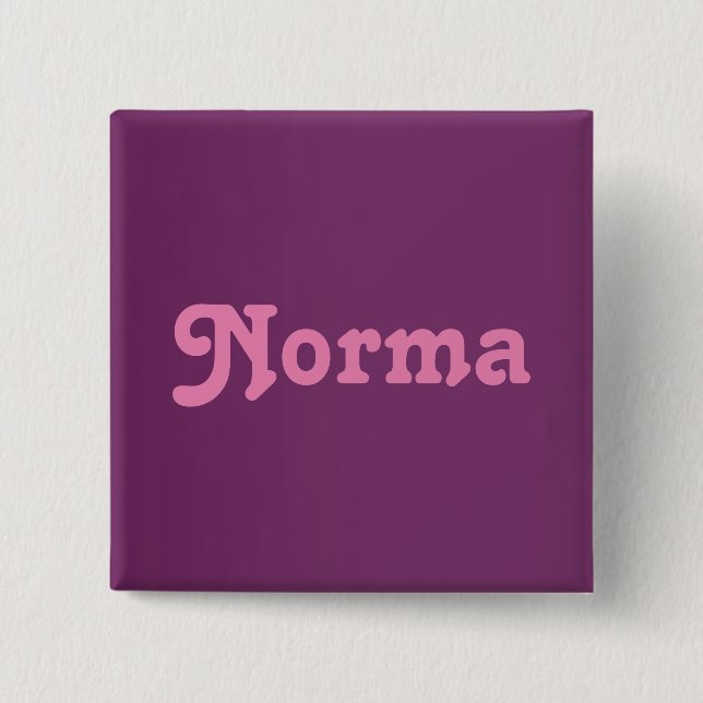 Button Norma (Vorderseite)