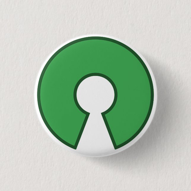 Button Open Source (Vorderseite)