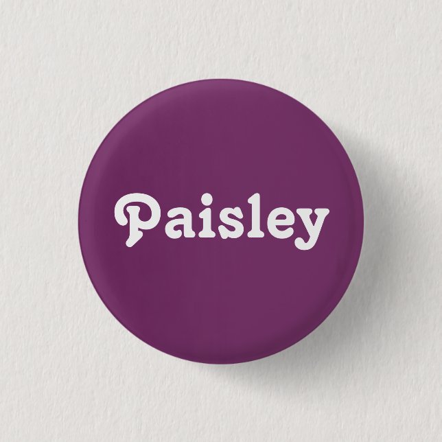 Button Paisley (Vorderseite)