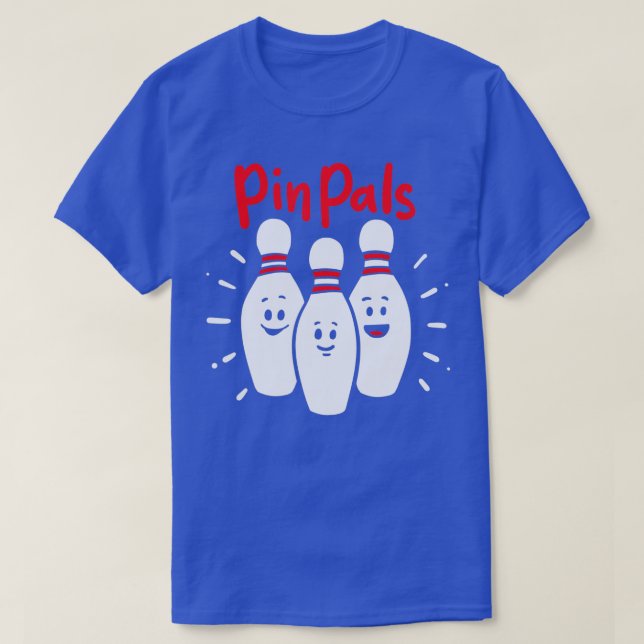 Button Pals Bowling T-Shirt (Design vorne)