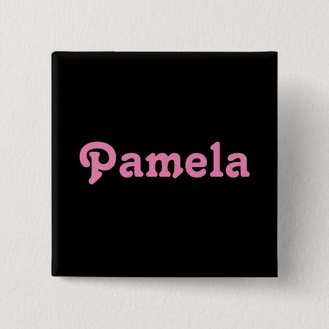 Button Pamela (Vorderseite)