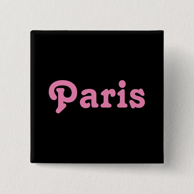 Button Paris (Vorderseite)