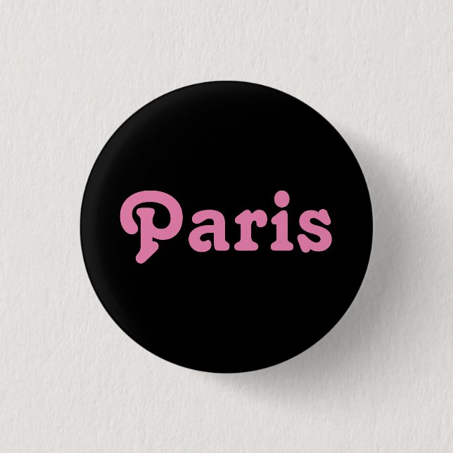 Button Paris (Vorderseite)