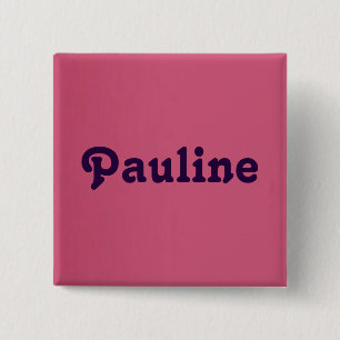 Button Pauline