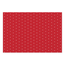 Button Polka Dots rot, weiß und schwarz