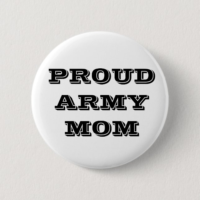 Button Proud Army-Mama (Vorderseite)