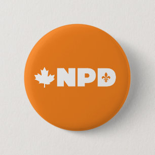 Button Quebecs NDP
