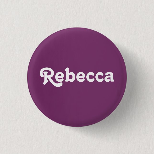 Button Rebecca (Vorderseite)