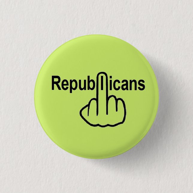 Button-Republikaner Gedreht Button (Vorderseite)