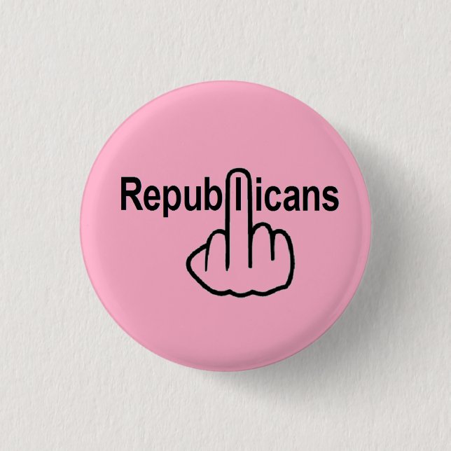 Button-Republikaner Gedreht Button (Vorderseite)