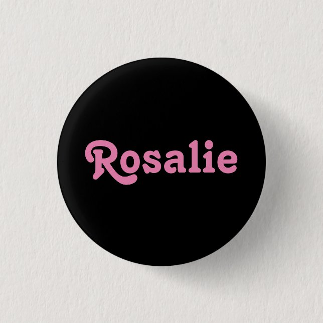 Button Rosalie (Vorderseite)