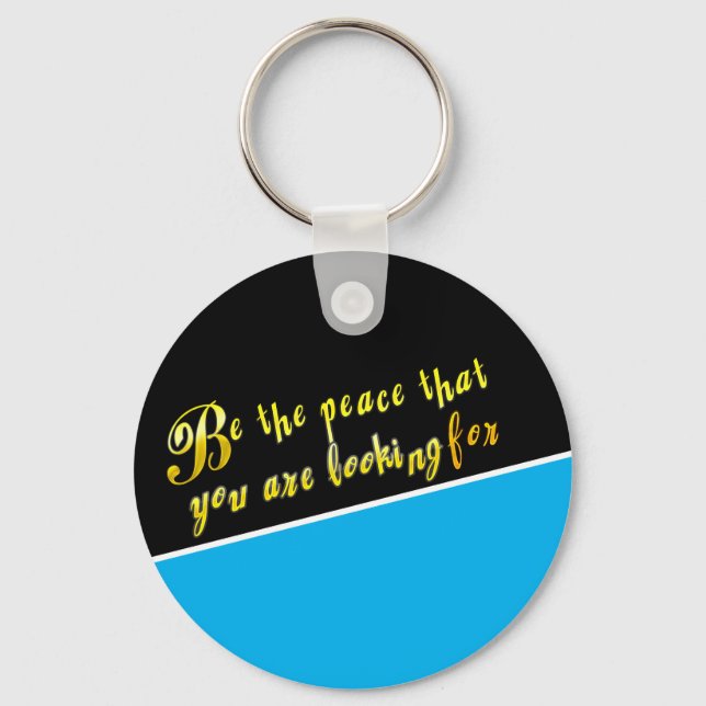 Button-Schlüsselanhänger Schlüsselanhänger (Vorderseite)