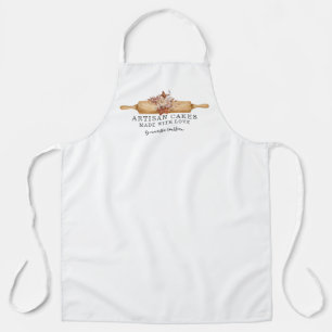 Button-Schürze des Blumenwalzers Schürze