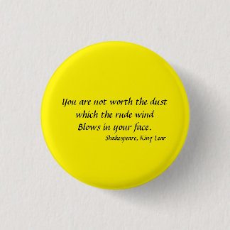 Button - Shakespeare, "King Lear"
