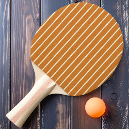 Button-Striping Honigfarbe Tischtennis Schläger