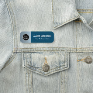 Button-Tag des benutzerdefinierten Mitarbeiters od Namensschild